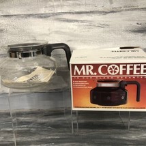 Mr. Coffee Glass Coffee Pot 8-10 cups Model D-7 NEW White U.S.A. W Box NOS - £10.23 GBP