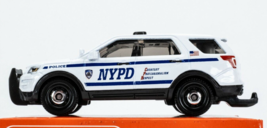 2022 Matchbox #95 2016 Ford Interceptor Utility NYPD Die Cast Metal Resp... - $10.42