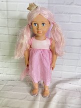 Our Generation Twinkle 18in Tooth Fairy Doll ONLY With Pink Outfit and Wings - £27.19 GBP