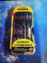 Hobby Knife Set 14 pc R&#39;deer With Case - £9.35 GBP
