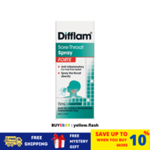 4 X 15ml DIFFLAM FORTE Anti-Inflammatory Throat Spray for fast pain relief - $54.28