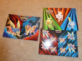 Lot of 3 2020 Pokemon Trading Card Game Sticker Sheets - $406.89 MXN