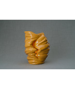 Handmade Cremation Urn for Ashes &quot;Light&quot; - Large | Amber Yellow | Ceramic - £380.38 GBP+