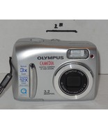 Olympus CAMEDIA D-535 Zoom 3.2MP Digital Camera - Silver Tested Works - $36.18