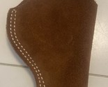 Brown Suede Leather Holster Thumb Break - £13.89 GBP