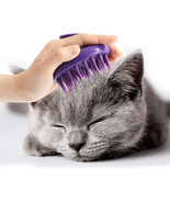 Cat Brush with Soft Rubber Pins, Washable Silicone Pet Brushes for Indoo... - $19.68 CAD