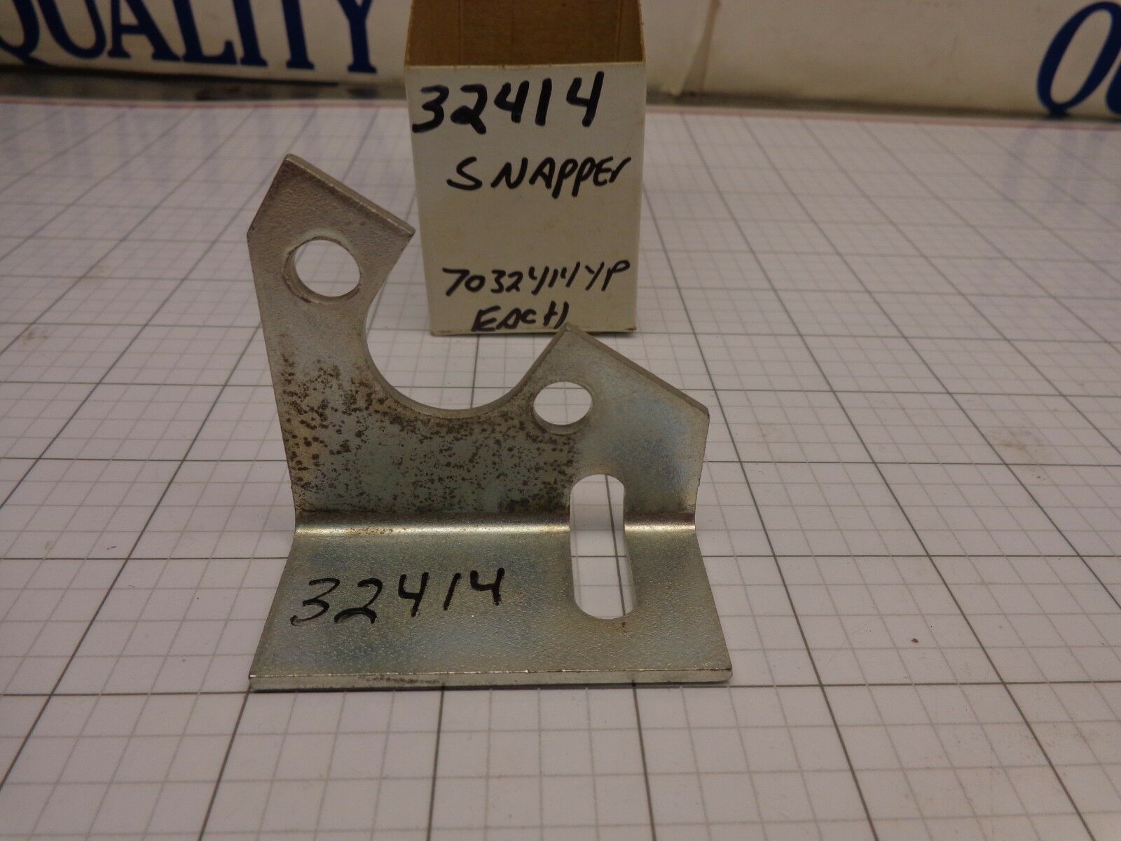 Snapper 32414 Muffler Bracket Many RER w/ Briggs Simplicity Rider aka 70... - $10.68