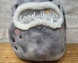 Boulder Squishmallow 8&quot; Space Squad Moon RARE Good Night Plush New - $18.32