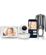 Motorola VM855 Portable Wi-Fi Video Baby Monitor with Flexible Crib Mount - $122.39