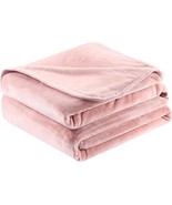 Surii Home Luxury Microfiber Flannel Blanket, Super Soft, Warm,, Sepia Rose - $36.24