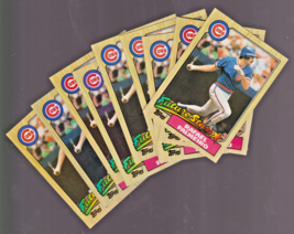 1987 Topps Rafael Palmeiro Rookie Baseball #634 Chicago Cubs Lot Of 9 NM-MT - £14.35 GBP