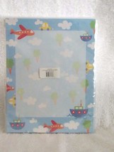 Gartner Studios 40Count BLUE PLANES BOAT BORDER CLOUDS TREES Design Pape... - $12.99