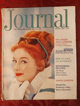 Ladies Home Journal March 1961 Marty Kelly Alcoholism Aa Rumer Godden - £12.04 GBP