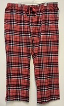 George Plus Women&#39;s Cotton Pajama Pants Plaid Orange 4X NWT - £11.26 GBP