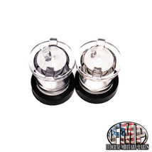 2 Clear Lens Covers + 2 Seals Led Green Bulbs fits Humvee Dash 12339203-1 - £23.93 GBP