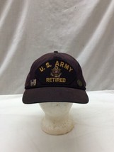 Trucker Hat Baseball Cap Vintage Snapback U.S. Army Retired - £31.59 GBP