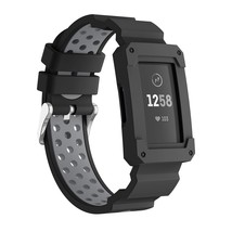Compatible With Fitbit Charge 4/Fitbit Charge 3 Bands With Case, Silicone Strap  - £21.95 GBP