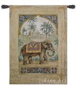 52x36 OLD WORLD ELEPHANT I Asian Tapestry Wall Hanging  - £124.04 GBP