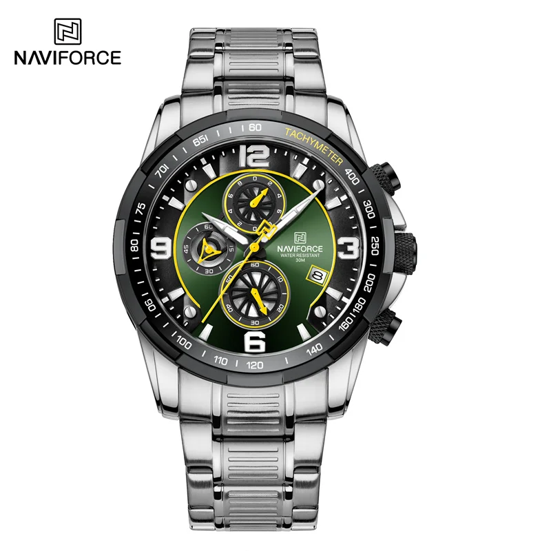 Watch NAVIFORCE  Men  Multifunction Luminou Male Watch Tempeent Men  Design  Mas - £56.22 GBP