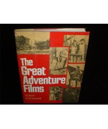 The Great Adventure Films by Tony Thomas 1976 Coffee Table Movie Book - £15.75 GBP