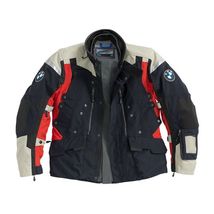 BMW Motorrad Rallye Navy Blue Red Jacket Men’s Motorcycle/Motorbike RIDE Four Se - £287.76 GBP