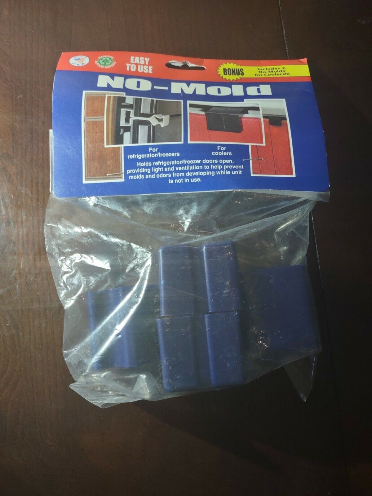 No-mold Holds Refrigerator/Freezer Doors Open, - $24.63