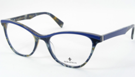 Seraphin Von Ogi TAMARAC 8031 Kobalt Blau/Gefieder Brille 53-18-140mm - $194.72