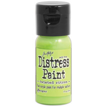 Tim Holtz Distress Paint Flip Top 1oz-Twisted Citron - $13.02