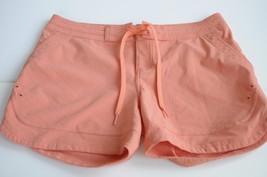 prAna Ebelie Board Shorts Womens Orange Tangerine Swim Active Breathable... - $24.99