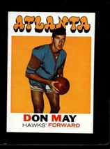 1971-72 Topps #6 Don May Exmt Hawks Dp *XR18377 - £3.08 GBP