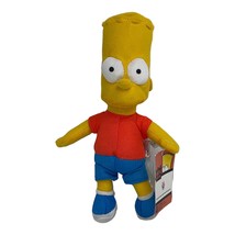 The Simpsons Bart Simpson Stuffed SM. Plush Toy Doll Nanco 20th Century Fox Tag - £11.00 GBP