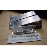 tempo PLASTIC FUEL TANK HOLD DOWN BRACKET SET OF (2) aluminum MARINE BOAT - $301.06 MXN