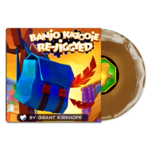 Banjo Kazooie Re-Jiggyed Bear Brown Vinyl Record Soundtrack LP Grant Kirkhope - £78.68 GBP