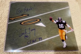 11x14 Authentic Hand Signed Autograph Chuck Long Iowa Hawkeyes GO HAWKS ... - $79.19