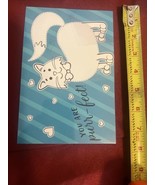 Valentine’s Day “ You Are Purr- Fect!” Cat Color Yourself Sticker Card S... - $12.75