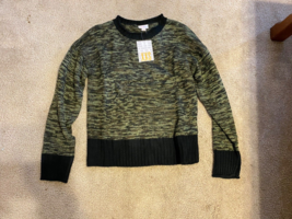 LuLaRoe Harper Long Sleeve striped neutral Knit Sweater  Sz XXS  NWT - £14.80 GBP