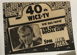 Cheyenne Social Club Vintage Tv Guide Print Ad Jimmy Stewart  Tpa25 - £4.64 GBP