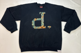 Diamond Supply Company Crewneck Pullover Sweatshirt Black Unisex Large C... - $430.97 MXN