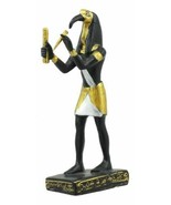 Egyptian God Of Technology Wisdom Thoth Dollhouse Miniature Statue Gods ... - $16.59 CAD