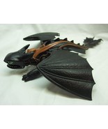 How To Train Your Dragon BLACK TOOTHLESS DRAGON 9&quot; Plastic Action Figure... - $22.34 CAD