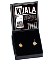 Kuala Lumpur,  Sunflower Earrings. Model 60083  - £31.42 GBP