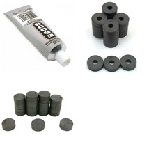 50 Round Magnets Arts &amp; Crafts 3/4&quot; E6000 3.7oz Industrial Strength Adhesive - £21.99 GBP