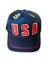1988 USA Olympics Hat Cap Snapback Clutch Drew Pearson Blue Seoul Calgar... - £23.81 GBP