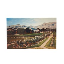 Vintage Postcard Glacier National Park Hotel Montana Rocky Mountains - £7.95 GBP