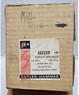 CUTLER HAMMER, EATON, CC2225, 225A, 240V, 2 POLE, CIRCUIT BREAKER *RECON... - €285,71 EUR