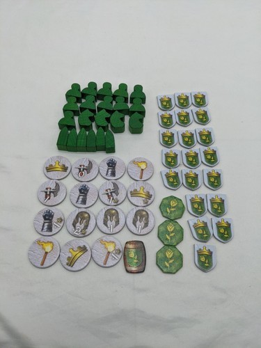 Lot Of (60) Martel Game Of Thrones Board Game Player Pieces - $11.88