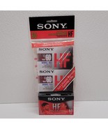 Sony High Fidelity C-60HFL 60 Minute Audio Cassette 5 Blank Tapes New - $17.15 CAD