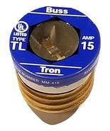 Buss TL-15 15 Amp Time Delay Edison Base Plug Fuse 125V - £6.37 GBP