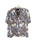 Vtg Donnkenny Classics Women’s Blouse XL – 90s Y2K Button Down Short Sle... - €24,83 EUR