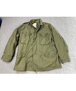 Vintage US Army M65 Field Jacket Large Long So-Sew Styles Cold Weather Coat 1973 - €210,97 EUR